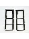 Soporte o bandeja dual sim negra para Oppo Reno 5 Lite calidad premium