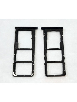 Soporte o bandeja dual sim negra para Asus Zenfone Max Pro M2 ZB630KL ZB631KL calidad premium