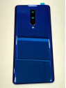 Tapa trasera o tapa de batería azul para Oneplus 8 con cubierta camara
