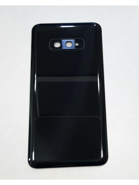 Tapa trasera o tapa bateria negra para Samsung Galaxy S10e G970F sm-g970fg mas cubierta camara