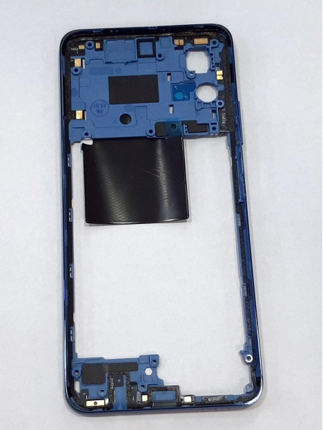 Carcasa trasera o marco azul para Xiaomi Poco M4 Pro 5G calidad premium
