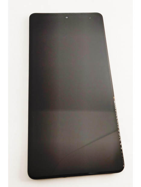 Pantalla LCD mas tactil negro para Xiaomi Poco X5 PRO 5G mas marco negro service pack