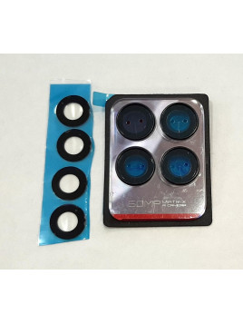 Cubierta camara purpura para Realme 8i 5G calidad premium