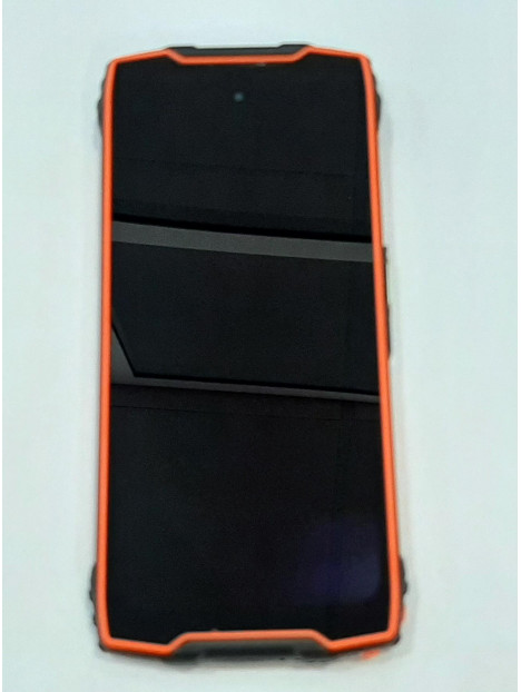 Pantalla lcd para Blackview BV9300 mas tactil negro mas marco naranja calidad premium