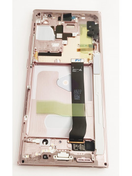 Pantalla LCD mas tactil negro para Samsung Galaxy note 20 ultra 4g 5g SM-N985F N986F mas marco bronce service pack