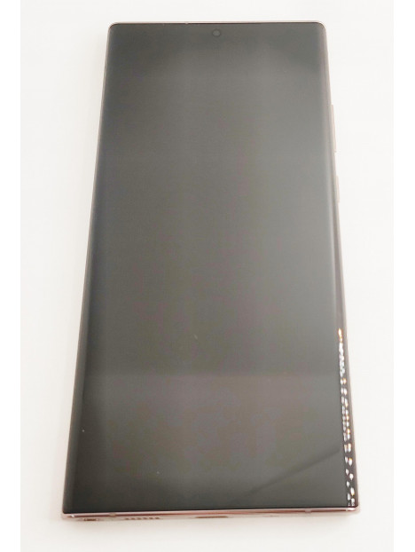 Pantalla LCD mas tactil negro para Samsung Galaxy note 20 ultra 4g 5g SM-N985F N986F mas marco bronce service pack
