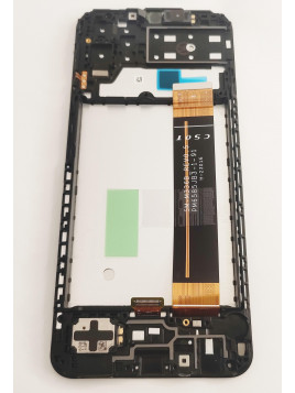 Pantalla LCD mas tactil negro para Samsung Galaxy A13 4G 2022 SM-A135 GH82-28508A mas marco negro service pack