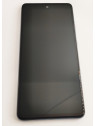Pantalla LCD mas tactil negro para Samsung Galaxy a52 4G SM-A525F A526F GH82-25524B mas marco azul service pack