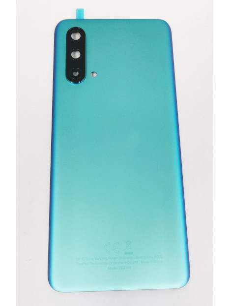 Tapa trasera o tapa bateria azul para Oneplus Nord CE 5G mas cubierta camara