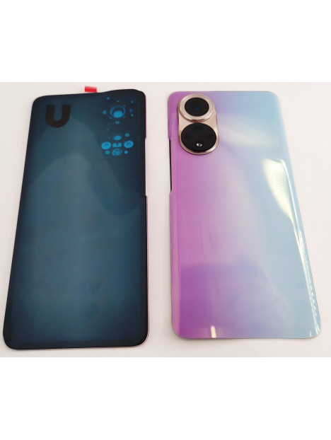 Tapa trasera o tapa bateria rosa azul para Huawei honor 50 5G mas cubierta camara