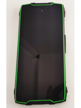 Pantalla LCD mas tactil negro para Blackview BV9300 mas marco verde calidad premium