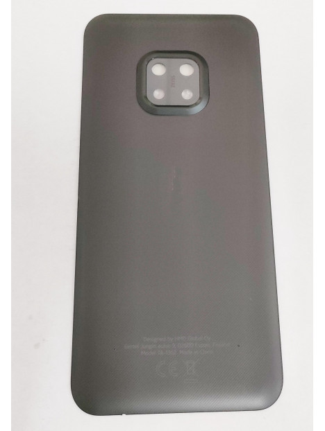 Tapa trasera o tapa bateria gris para Nokia XR20 mas cubierta camara