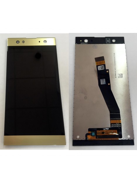 Sony Xperia XA2 Ultra pantalla lcd + tactil dorado premium