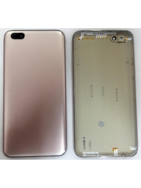 Oppo A77 tapa trasera dorada