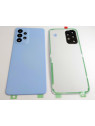 Tapa trasera o tapa bateria azul para Samsung Galaxy A33 5G SM-A336 mas cubierta camara