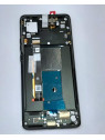 Pantalla lcd para Motorola Moto Edge 40 mas tactil negro mas marco negro Service Pack