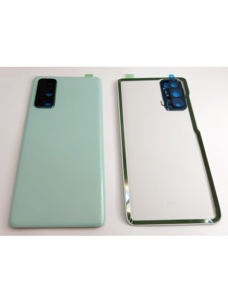 Tapa trasera o tapa bateria verde para Samsung Galaxy S20 FE 4G SM-G780B G780B G780 S20 FE 5G SM-G781B G781B G781 m