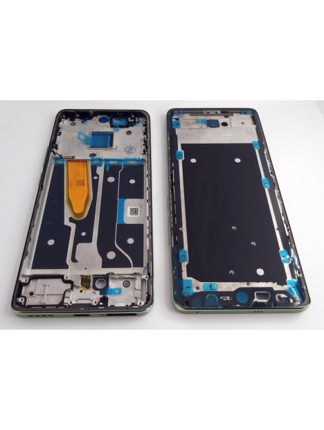 Carcasa o marco central verde para Realme 11 Pro 5G RMX3771 calidad premium