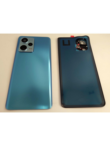Tapa trasera o tapa bateria azul para Xiaomi Redmi Note 12 Pro Plus 5G mas cubierta camara CSL