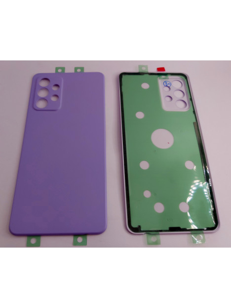 Tapa trasera o tapa batería violeta para Samsung Galaxy A52 A525 A52 5G A526