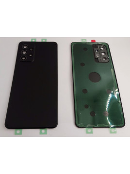 Tapa trasera o tapa bateria negra para Samsung Galaxy A52s 5G A528 mas cubierta camara