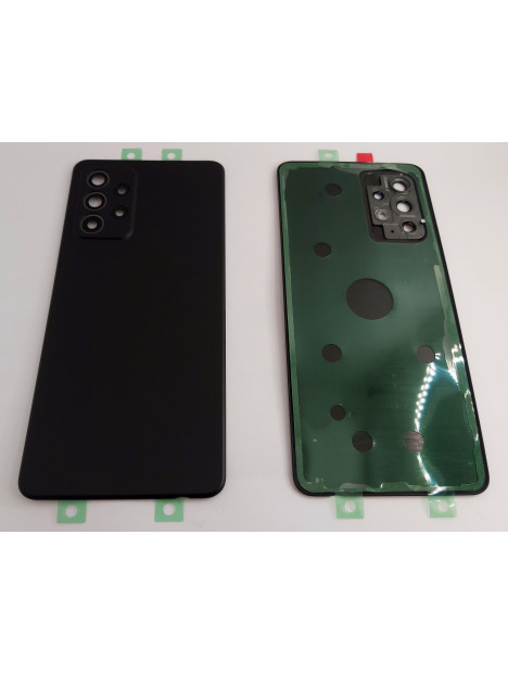 Tapa trasera o tapa bateria negra para Samsung Galaxy A52s 5G A528 mas cubierta camara