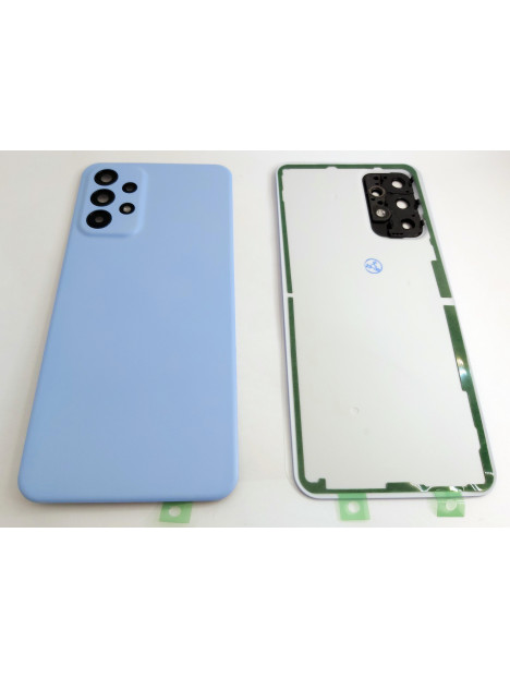 Tapa trasera o tapa bateria azul para Samsung Galaxy A23 5G A236 mas cubierta camara