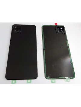 Tapa trasera o tapa bateria negra para Samsung Galaxy A22 5G A226 mas cubierta camara