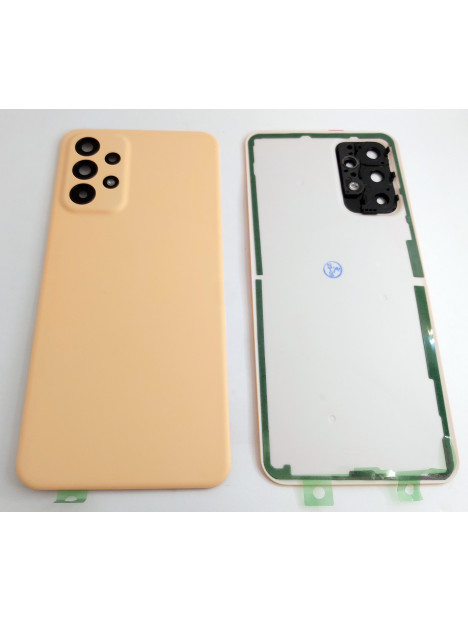 Tapa trasera o tapa bateria rosa para Samsung Galaxy A23 5G A236 mas cubierta camara