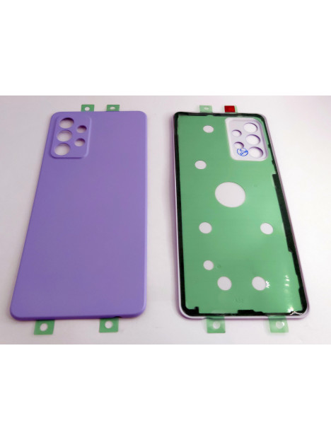 Tapa trasera o tapa bateria violeta para Samsung Galaxy A52s 5G A528