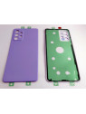 Tapa trasera o tapa bateria violeta para Samsung Galaxy A52s 5G A528