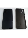 Carcasa trasera o tapa trasera negra para Samsung Galaxy A13 4G A135F mas cubierta camara