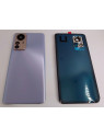 Tapa trasera o tapa bateria violeta para Xiaomi 12 Pro mas cubierta camara CSL