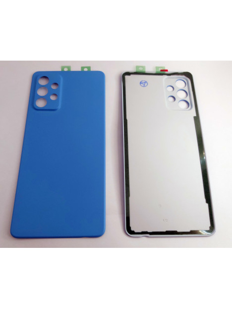 Tapa trasera o tapa bateria azul para Samsung Galaxy A72 A725F / A72 5G