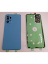 Tapa bateria o tapa trasera azul para Samsung Galaxy A52 A525 / A52 5G A526 mas cubierta camara