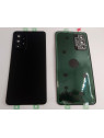 Tapa trasera o tapa batería negra para Samsung Galaxy A52 A525 / A52 5G A526 mas cristal lente