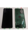 Tapa trasera o tapa batería negra para Samsung Galaxy A52 A525 / A52 5G A526 mas cristal lente
