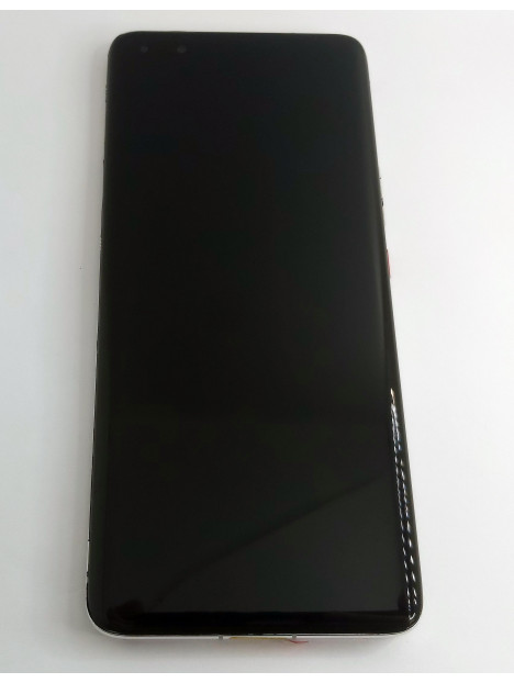 Pantalla LCD para Honor Magic 4 Pro 5G mas tactil negro mas marco plata calidad premium