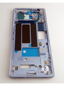 Carcasa o marco frontal azul para Google pixel 7A 5G calidad premium