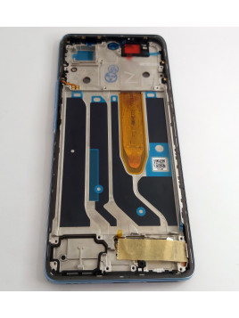 Pantalla LCD para Realme 10 Pro Plus 5G RMX3686 RMX3687 mas tactil negro mas marco azul calidad premium