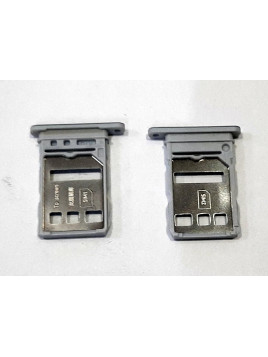 Soporte o bandeja dual SIM plata para Honor 90 5G calidad premium