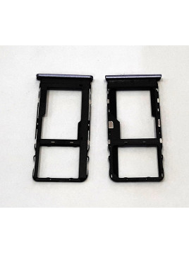 Soporte o bandeja dual SIM violeta para TCL 40 SE calidad premium