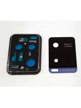 Cristal camara mas cubierta de camara azul para Vivo Y21 2021 calidad premium