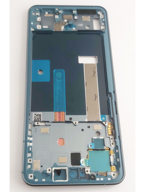 Carcasa central o marco azul para Nokia x30 5G calidad premium