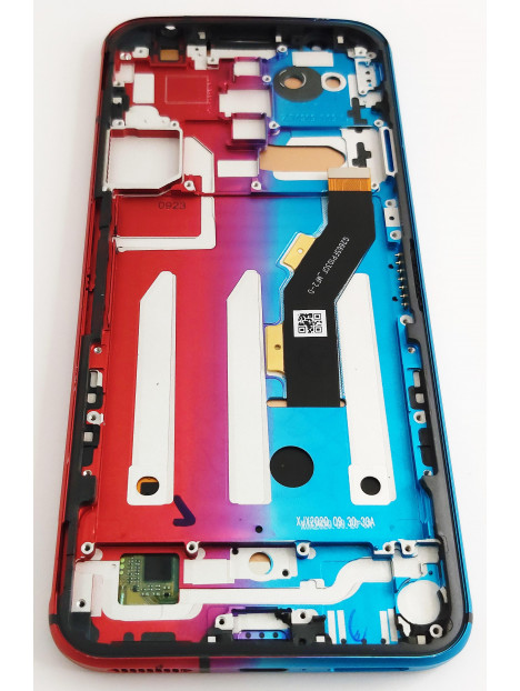 Pantalla LCD para ZTE Red Magic 5S mas tactil negro mas marco azul rojo compatible