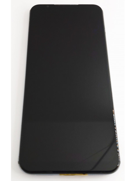 Pantalla LCD para ZTE Red Magic 5S mas tactil negro mas marco gris compatible