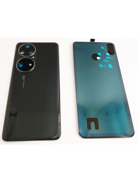 Tapa trasera o tapa bateria negra para Huawei P50 Pro mas cristal camara