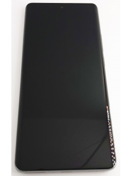 Pantalla LCD para Oppo Reno 10 5G mas tactil negro mas marco gris calidad premium