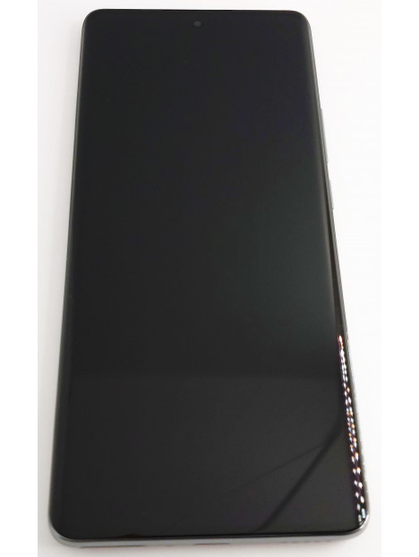 Pantalla LCD para Oppo Reno 10 5G mas tactil negro mas marco gris calidad premium