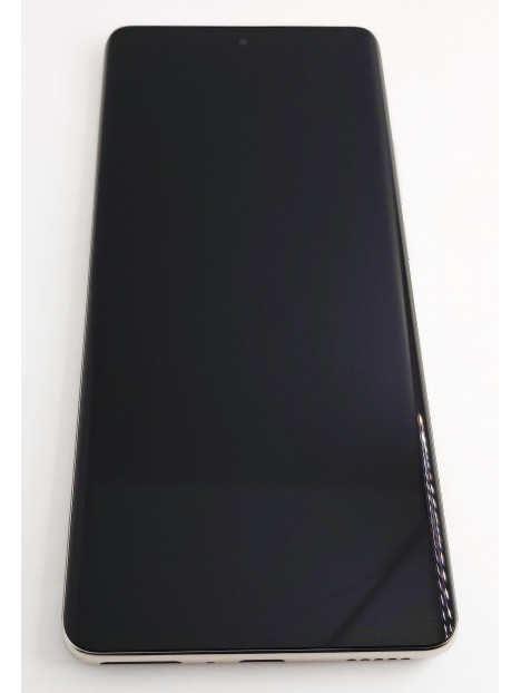 Pantalla LCD para Oppo Reno 10 5G mas tactil negro mas marco dorado calidad premium